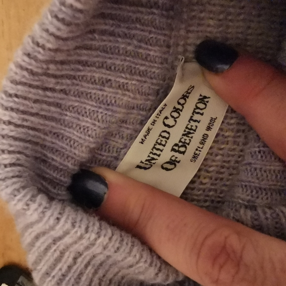 Women's Vintage United Colours of Benetton large - Picture 4 of 4